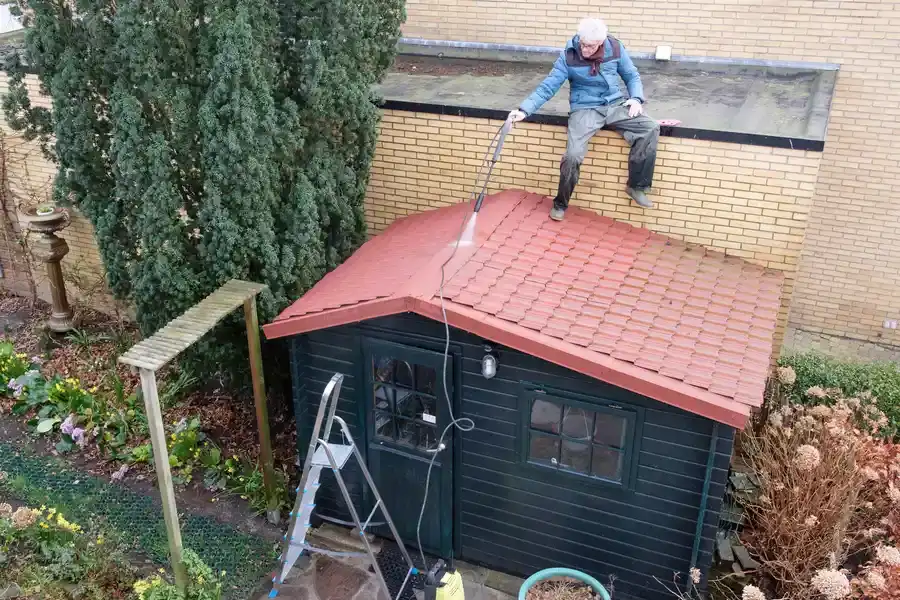 Dangers Of Diy Roof Washing Without Proper Equipment Greenville, SC